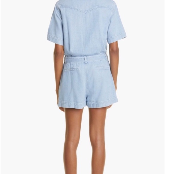 Rag & Bone Denim Romper - Picture 5 of 9